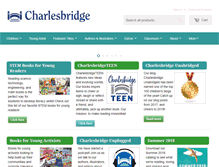 Tablet Screenshot of charlesbridge.com